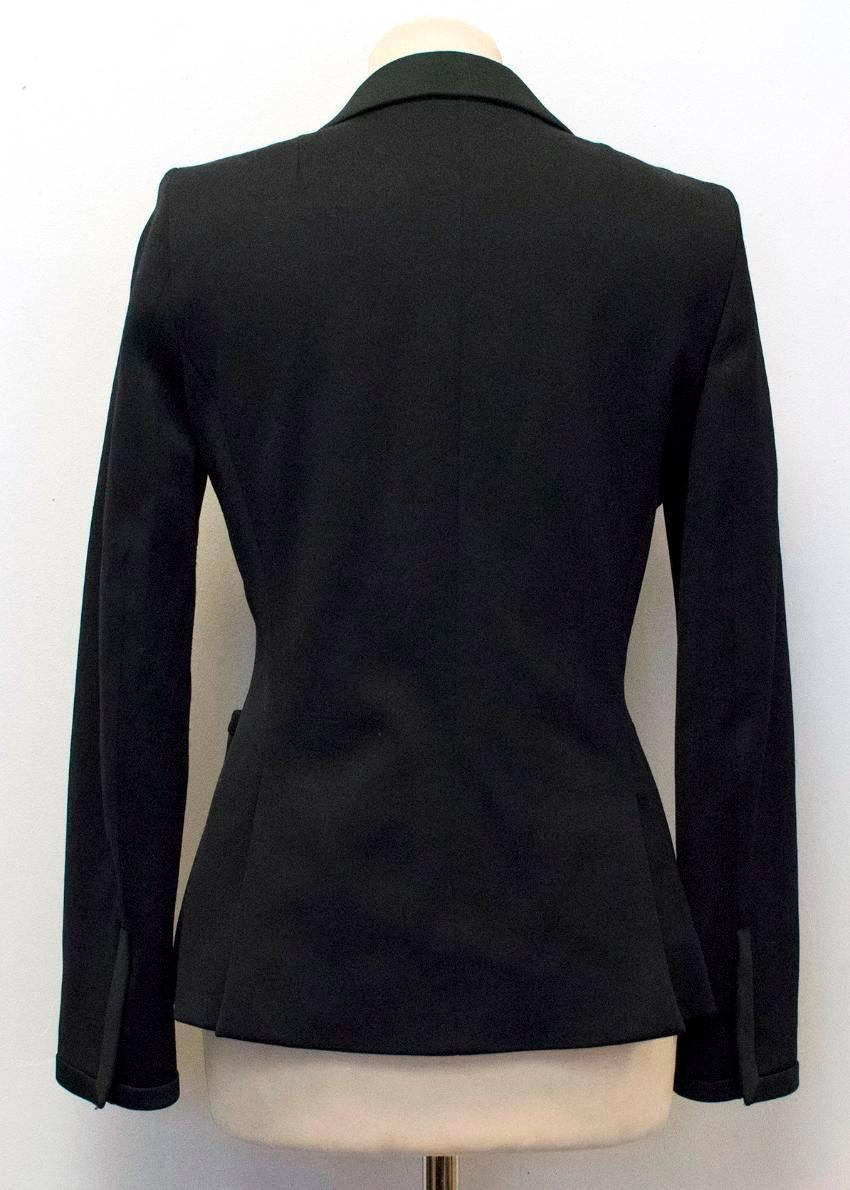 Balenciaga Black Blazer with Pockets  For Sale 6