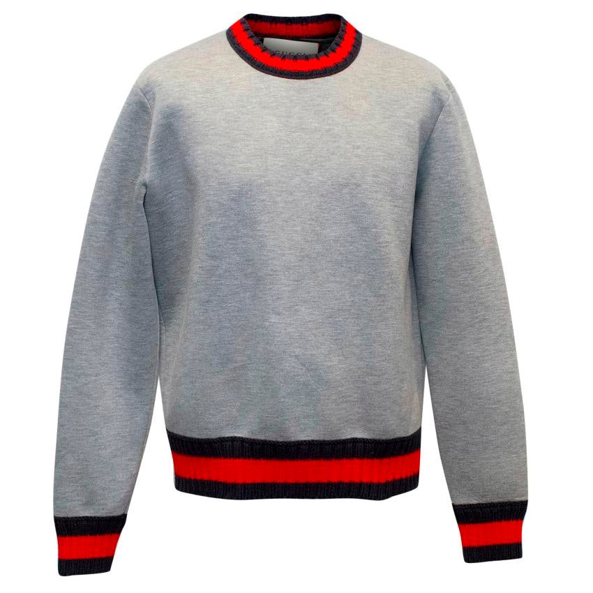gucci jumper grey