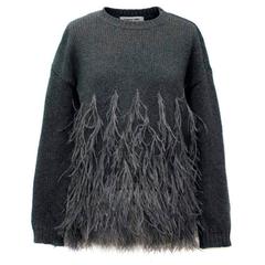 Elizabeth and James Grey Knit Jumper 