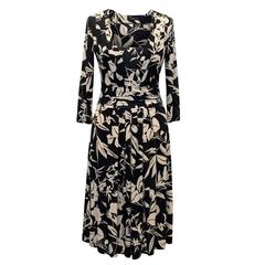 Etro Black and White Printed Dress 12