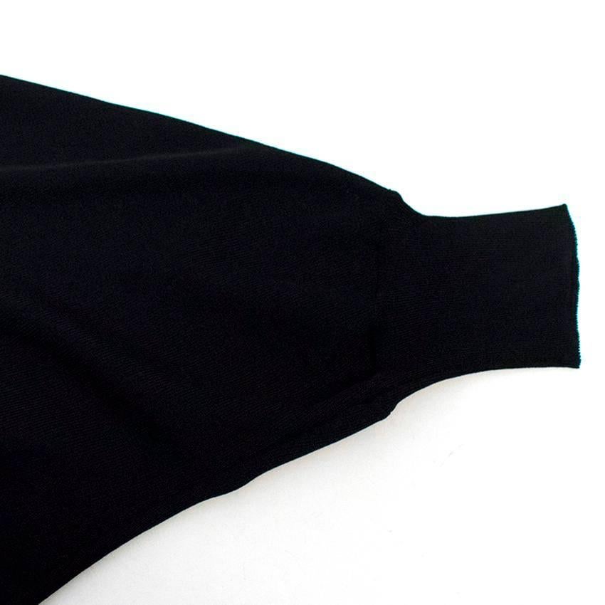 Alexander McQueen Black Asymmetric Dress For Sale 2