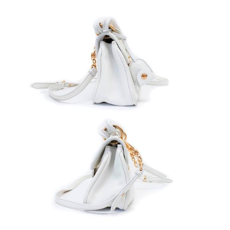 Miu Miu White Cross Body Bag For Sale at 1stDibs