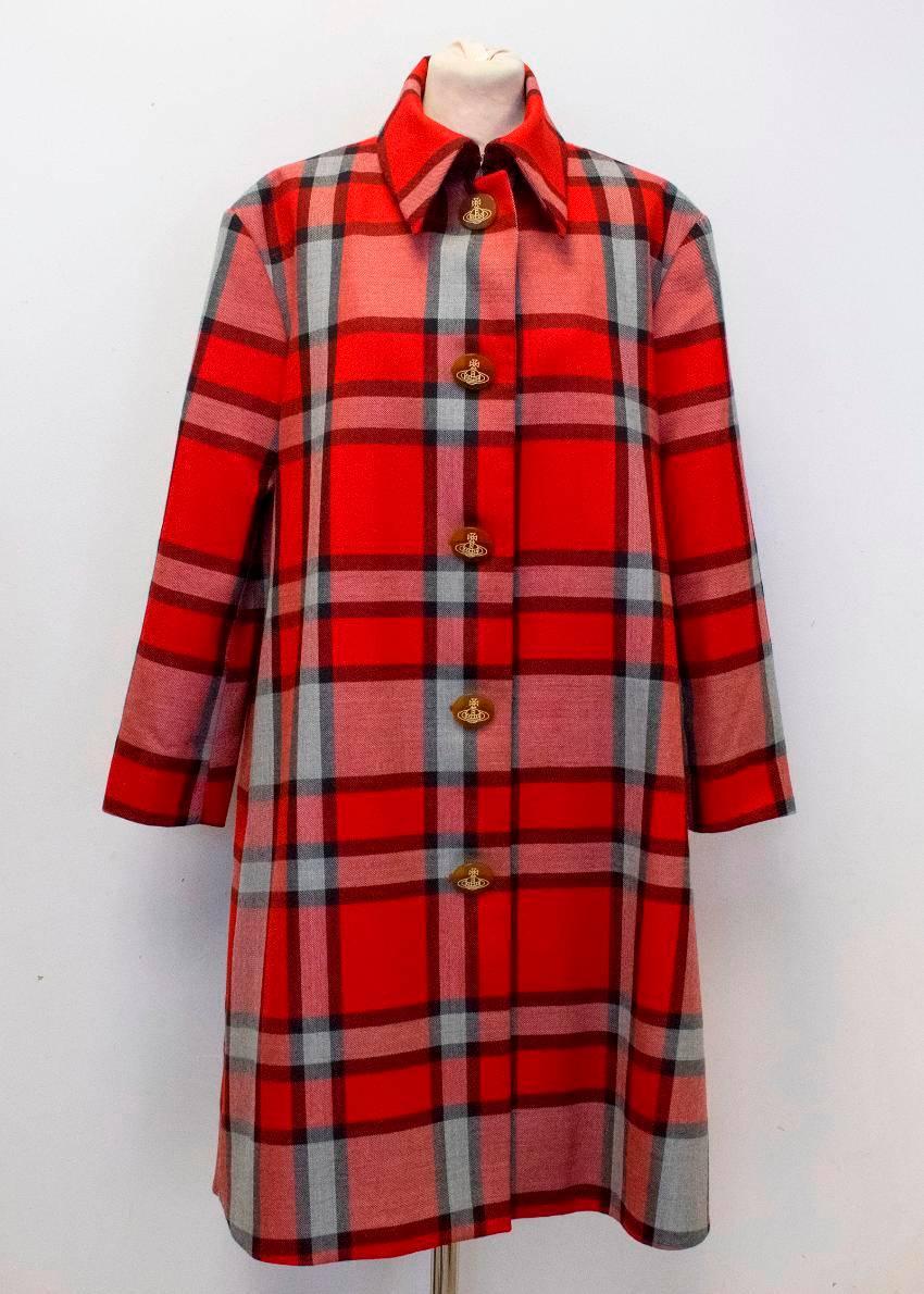 Vivienne Westwood Red Label Tartan Coat  For Sale 2