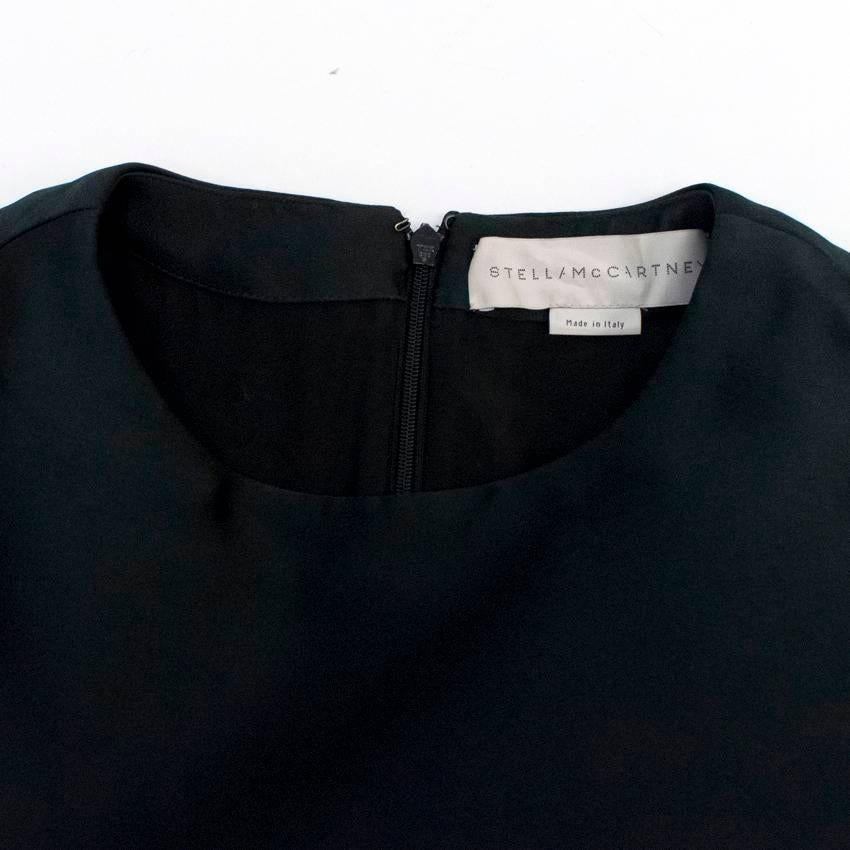 Stella McCartney Black Aude Mini Dress In New Condition For Sale In London, GB