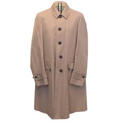 Burberry Dusty Pink Men's Trench Coat 8