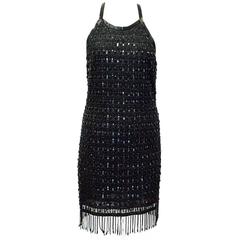 Roberto Cavalli Black Beaded Dress 3
