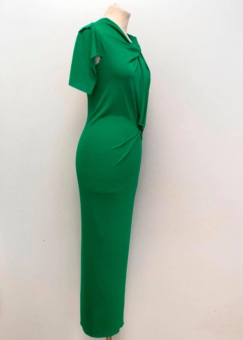 roland mouret green dress