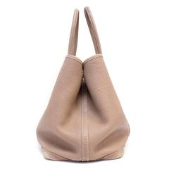 Hermes Taupe Garden Party 36 Tote