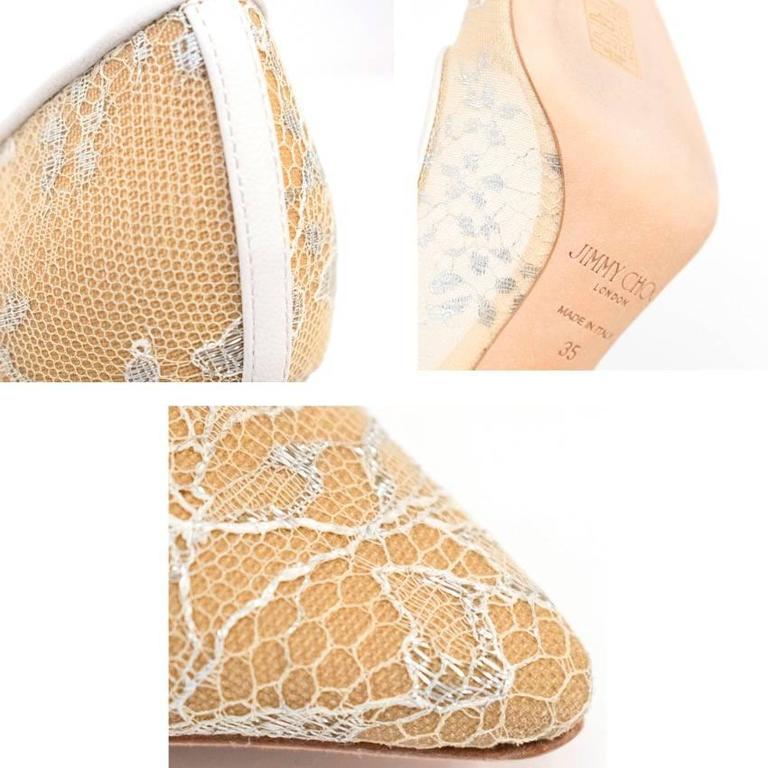 jimmy choo white lace