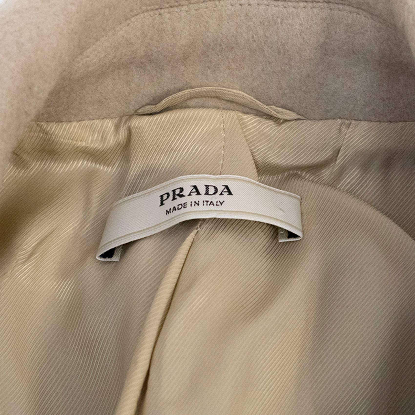 Prada Stone Sequin Coat For Sale 1