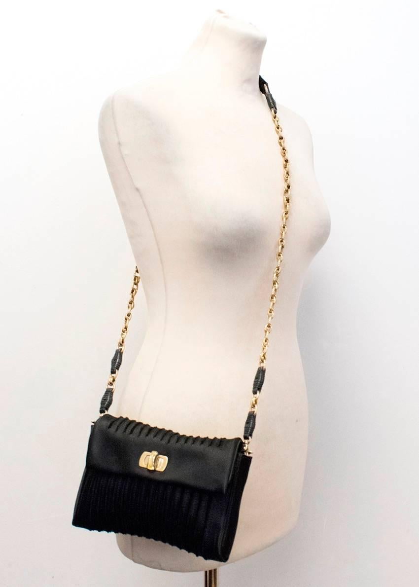 Nina Ricci Black Small Cross Body Bag For Sale 1