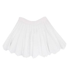 Alaia White Mini Skater Skirt - Size US 6