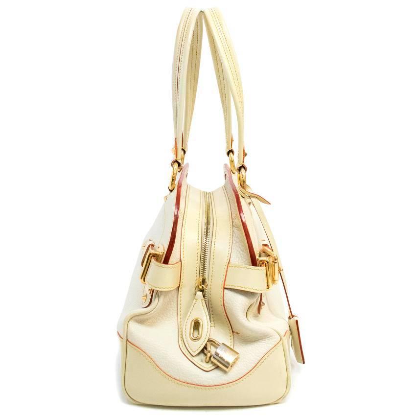 louis vuitton cream bag
