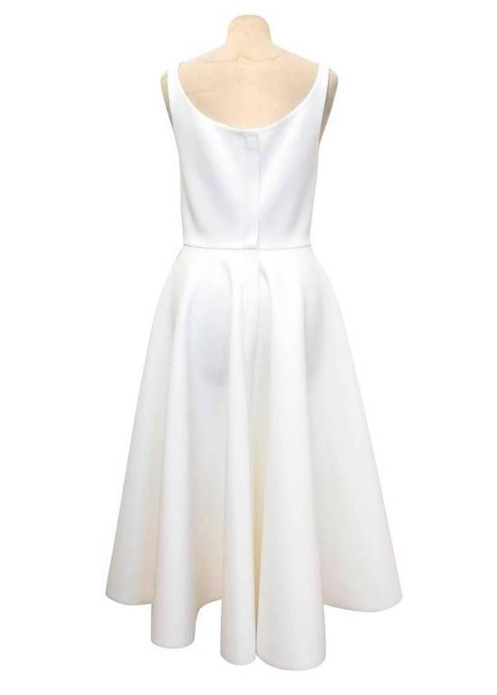 lanvin white dress