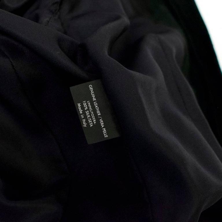 Gucci Black Suede Jacket For Sale at 1stDibs