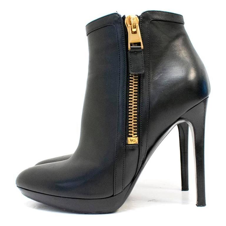 Tom Ford Black Ankle Boots For Sale at 1stDibs | tom ford ankle boots ...
