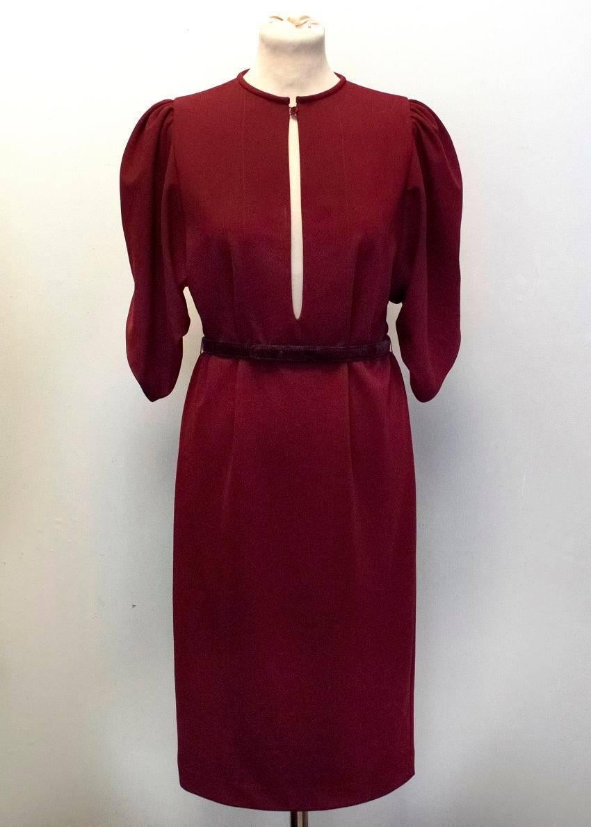 Stella McCartney Burgundy Dress For Sale 4