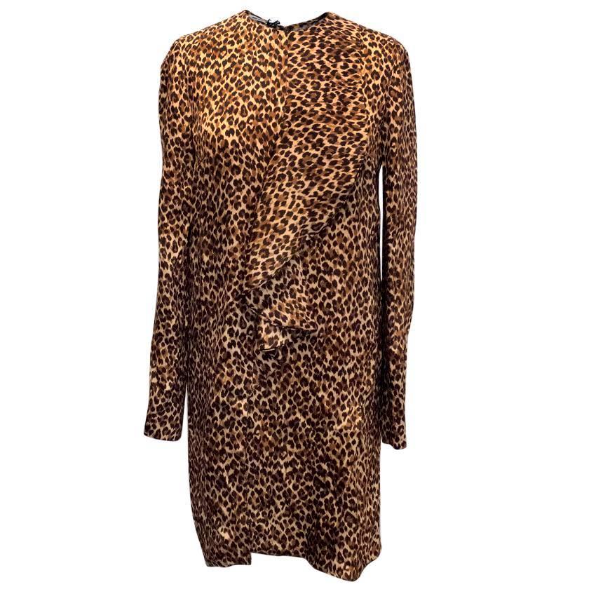 Miu Miu Leopard Print Dress For Sale