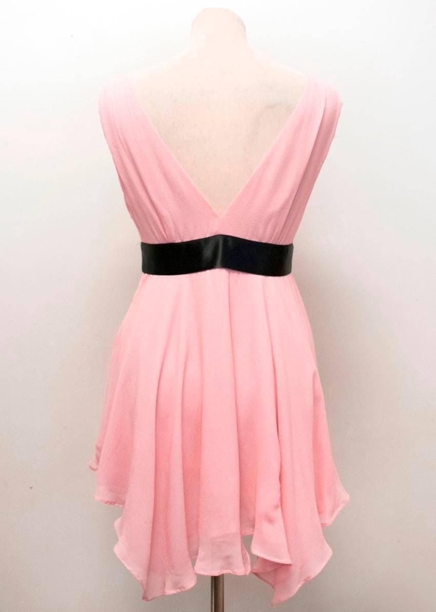Women's  Michael Kors Pink Ribbon Mini Dress For Sale