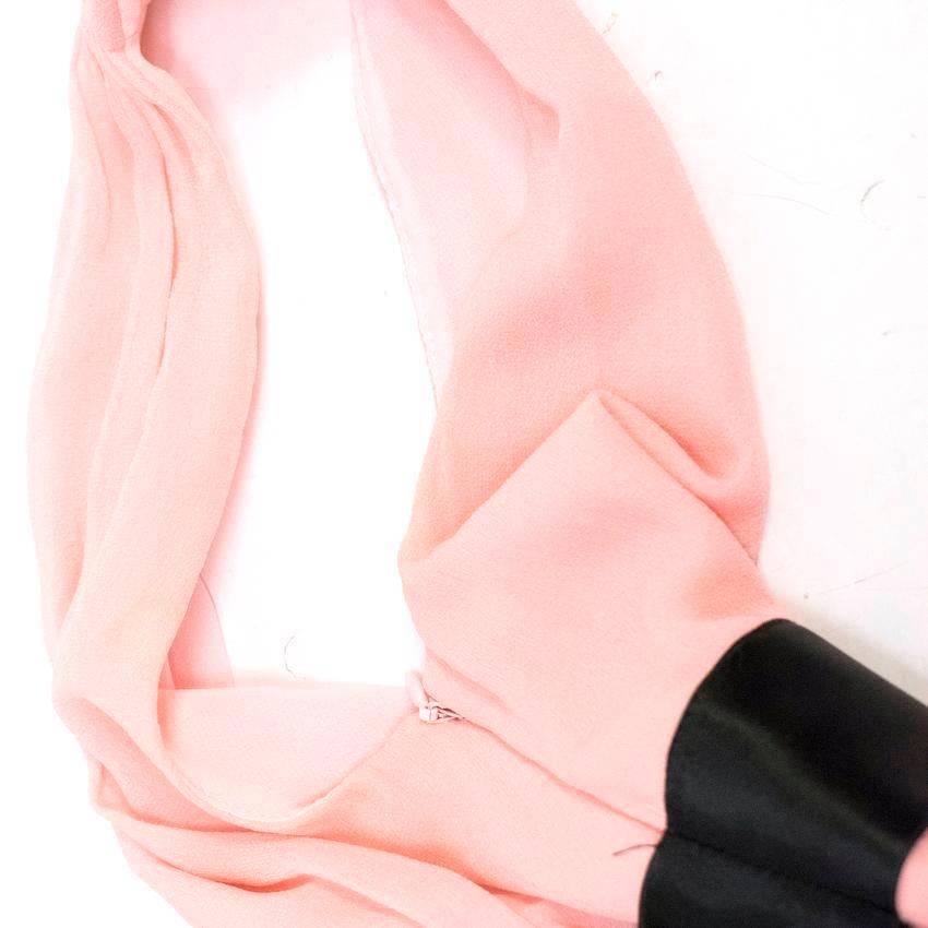  Michael Kors Pink Ribbon Mini Dress For Sale 3