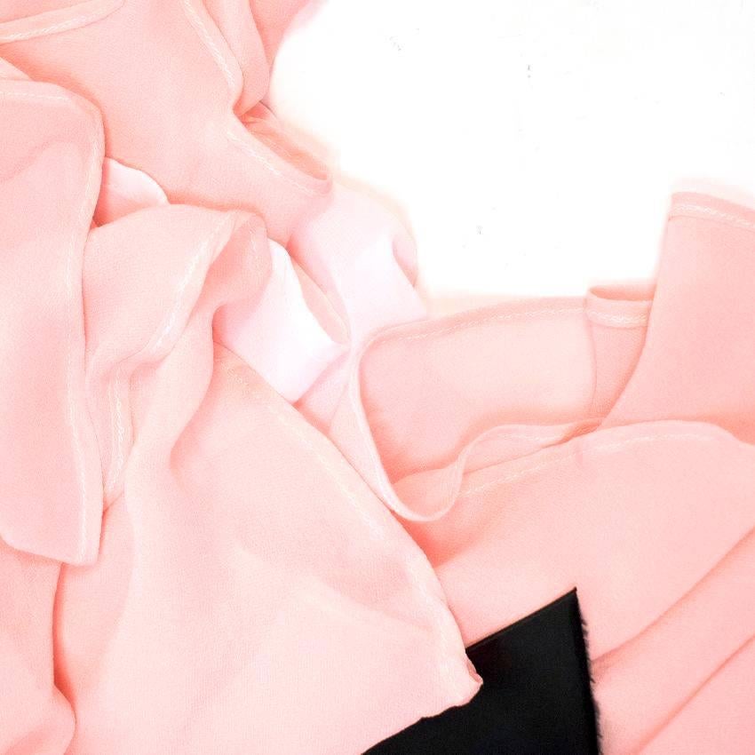  Michael Kors Pink Ribbon Mini Dress For Sale 6
