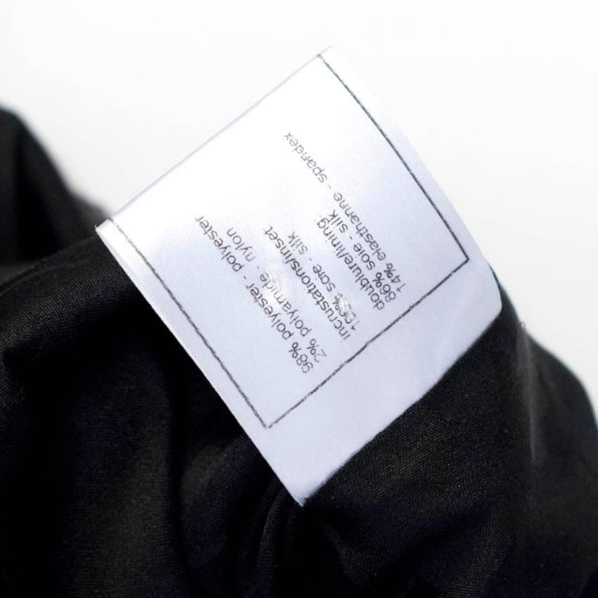 Chanel Black Sequin Blazer In Excellent Condition In London, GB