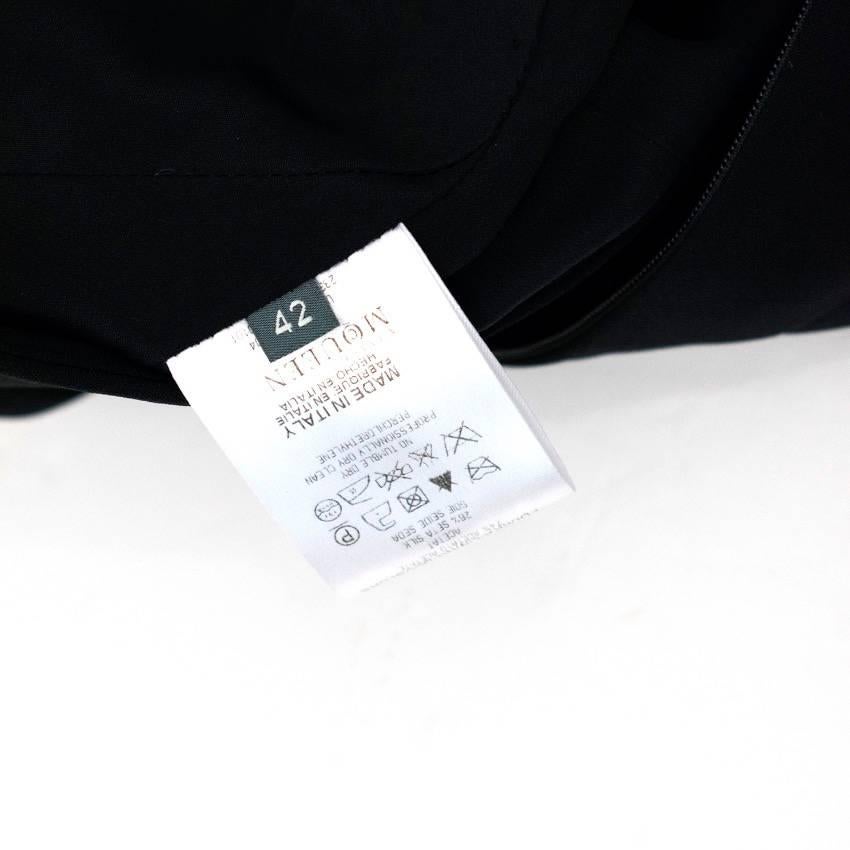 Alexander McQueen Black V Neck Jumpsuit For Sale 4