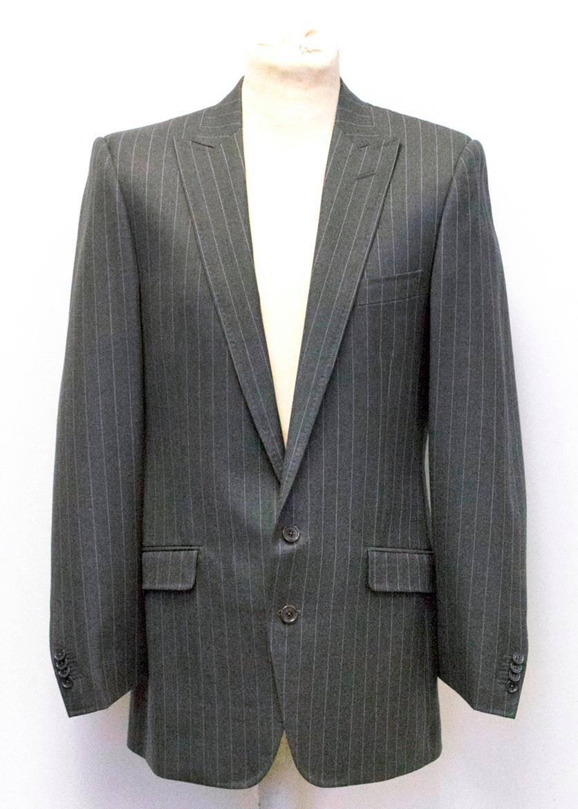 Men's Dolce & Gabbana men's pinstriped suit