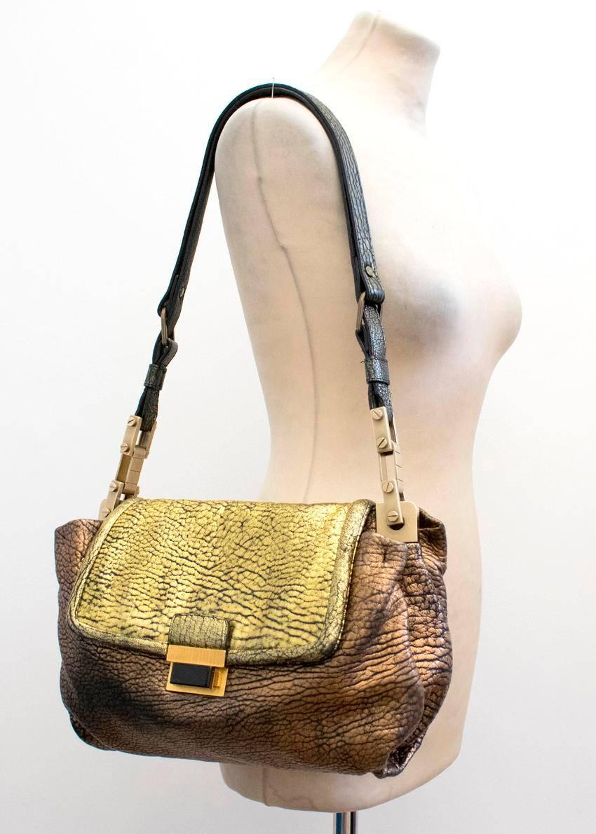 Lanvin Gold Shoulder Bag For Sale 3