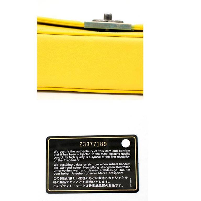 Chanel Yellow Crossbody Flap Bag For Sale at 1stdibs