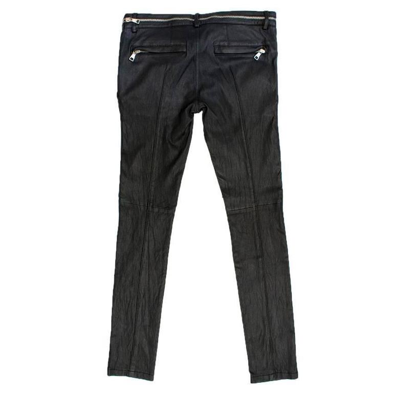 Balmain leather pants sale Leathericon offers genuine leather jackets, motorcycle jacket, mens leather jacket, leather coats, bomber jacket, leather blazers, leather jackets for women, biker jacket and leather .