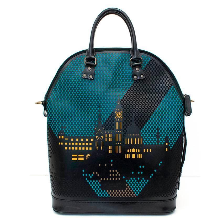 Burberry The Bloomsbury with City Motif For Sale 1