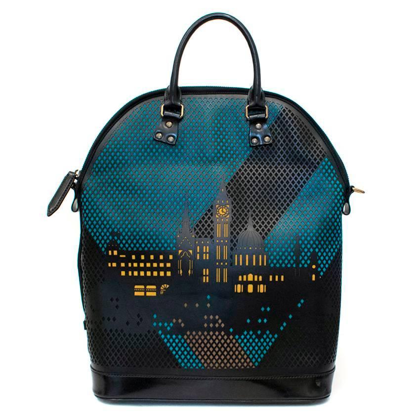 Burberry The Bloomsbury with City Motif For Sale 3
