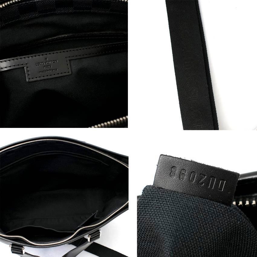 Louis Vuitton Men's Damier Graphite Bag For Sale 4