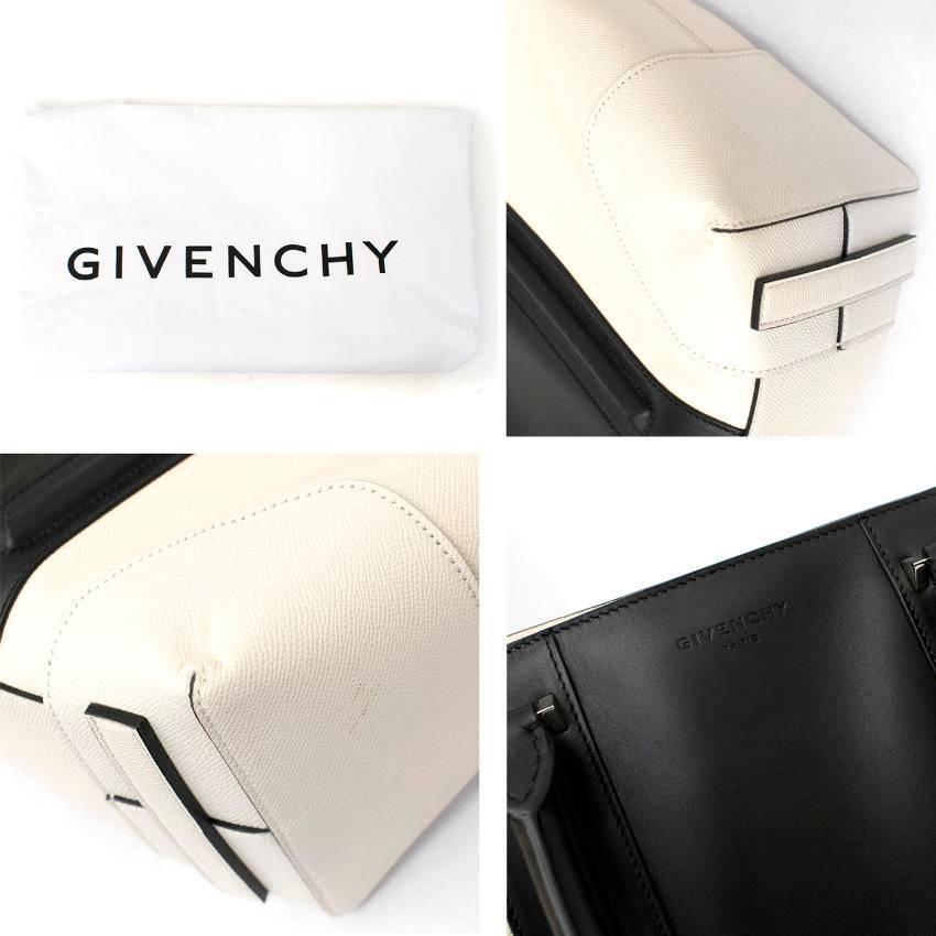 Givenchy Lucrezia Cream and Black Tote Bag For Sale 2
