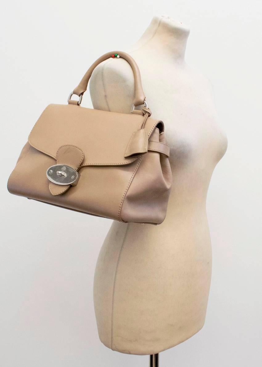 Mulberry Taupe Primrose Tote In Good Condition For Sale In London, GB