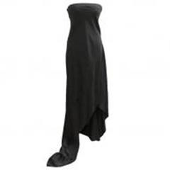 Donna Karan Black Silk Gown