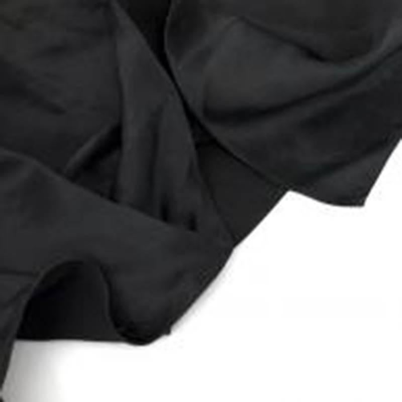 Donna Karan Black Silk Gown For Sale 5