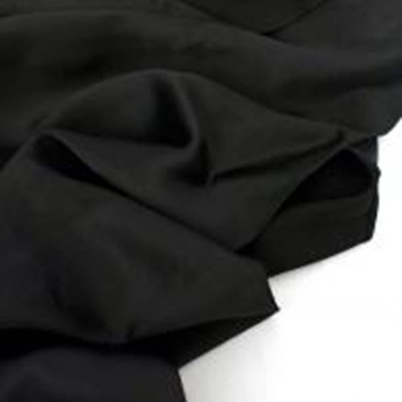 Donna Karan Black Silk Gown For Sale 6
