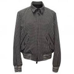 Tom Ford Monochrome Check Zip Jacket