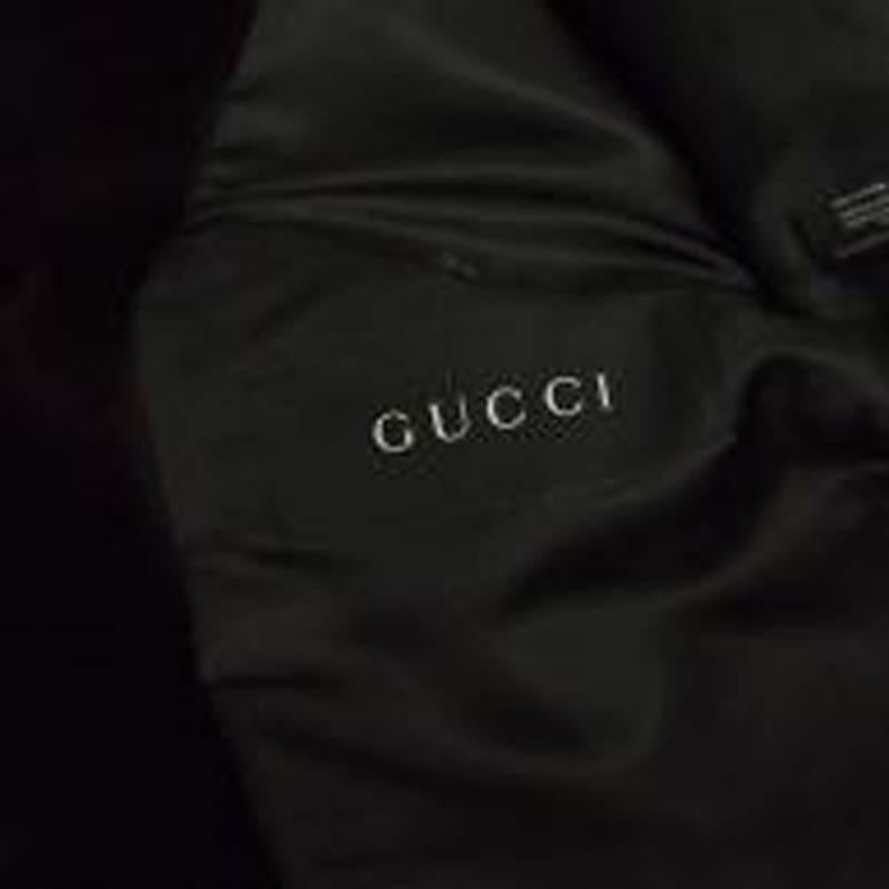 Gucci Black Fur Coat For Sale 5