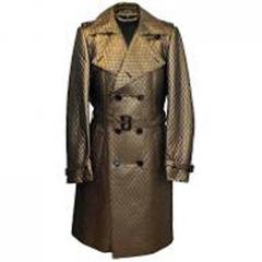 Burberry Gold Trench Coat 5