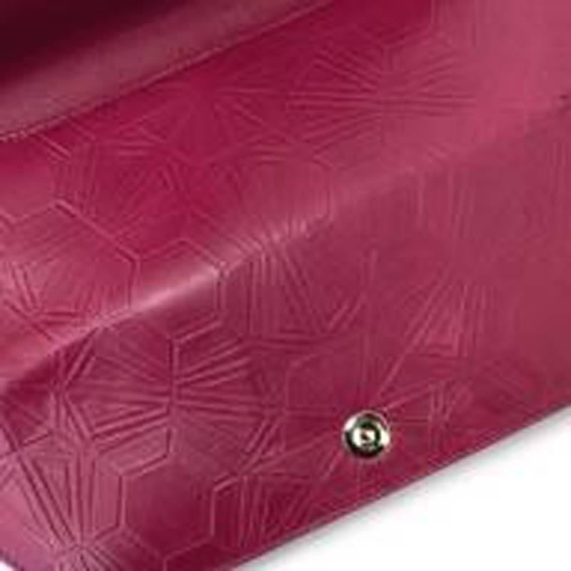 Matthew Williamson For Bvlgari Pink Clutch Bag For Sale 1