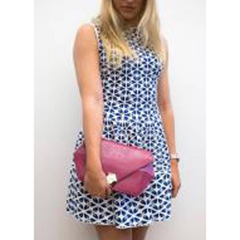 Matthew Williamson For Bvlgari Pink Clutch Bag For Sale 2