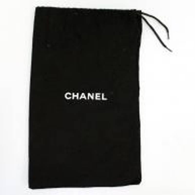 Chanel Black Escarpin CC Platform Heels 1