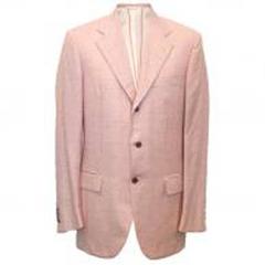 Kiton Pink Woven Blazer
