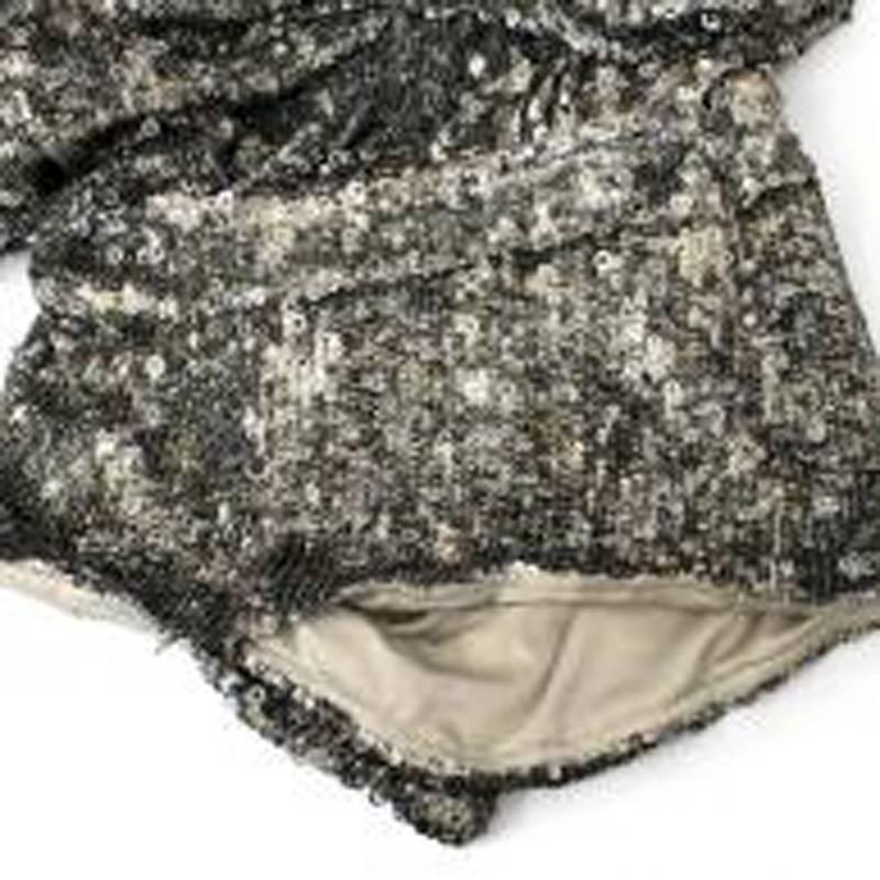 Jay Ahr Sequin Playsuit In Excellent Condition In London, GB