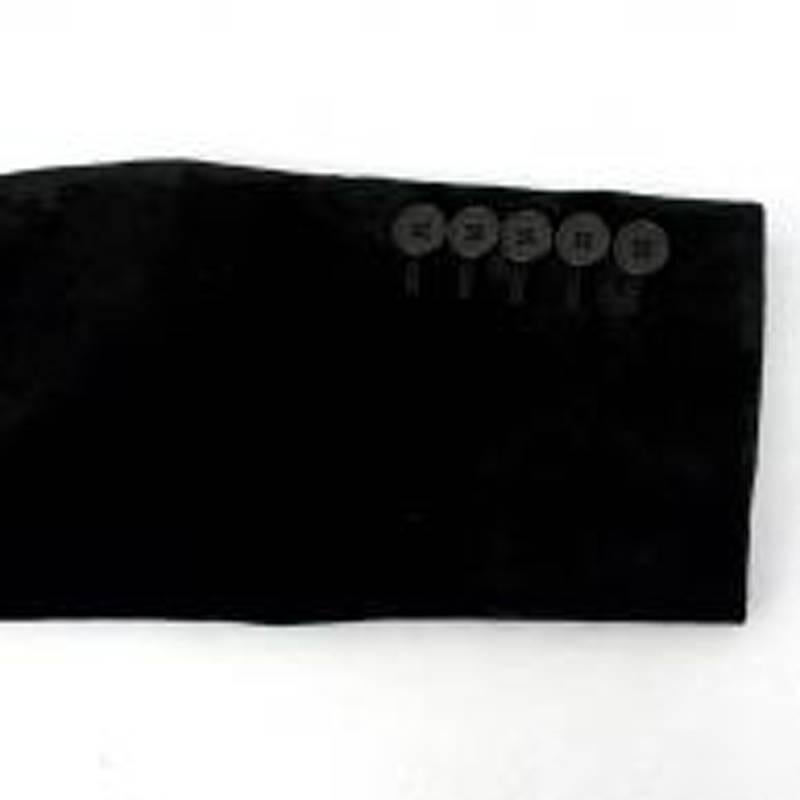 Saint Laurent Black Velvet Blazer - Size US 4 For Sale 4