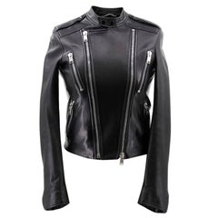 Saint Laurent Black Leather Jacket