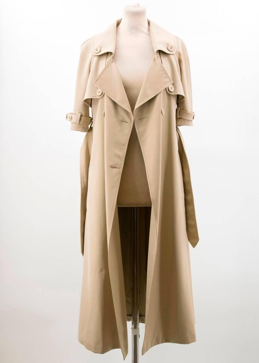 Bottega Veneta Beige Coat In Good Condition For Sale In London, GB